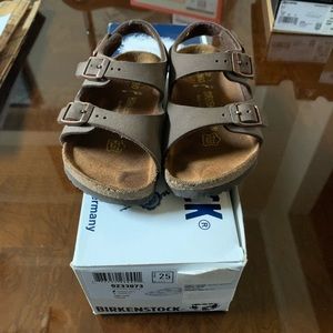 Kids Roma Birkenstock Sz 25